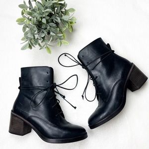 Ugg Australia Oriana Women Black Lace Up Boots Size 9